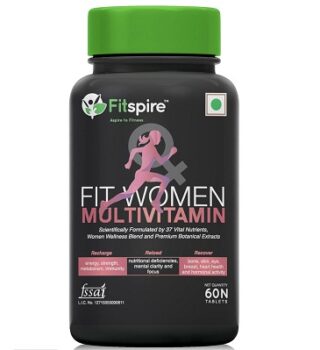 Fitspire Fit Women Multivitamin Tablets - 60 Tablets