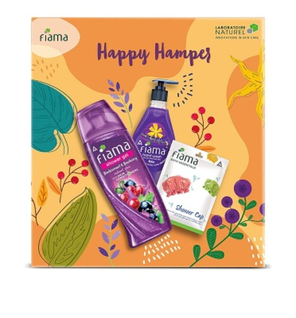 Fiama Gift Pack Happy Hamper | Shower Gel Blackcurrant & Bearberry