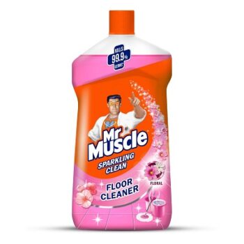 Mr. Muscle Floor Cleaner - Floral Perfection, 1L Bottle
