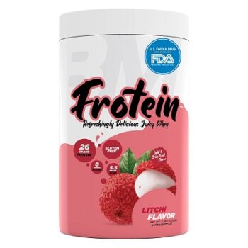 Bigmuscles Nutrition Frotein 26g Refreshing Litchi Flavored Hydrolysed Whey Protein