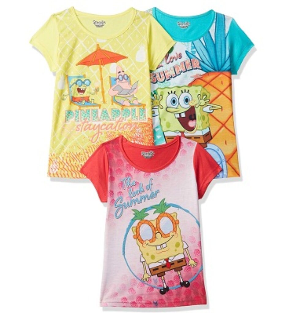 URBANPLAYERS Girl's Floral Regular fit T-Shirt