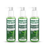 Pink Root Green Tea Pore Cleansing Face Wash 100ml (Pack of 3)