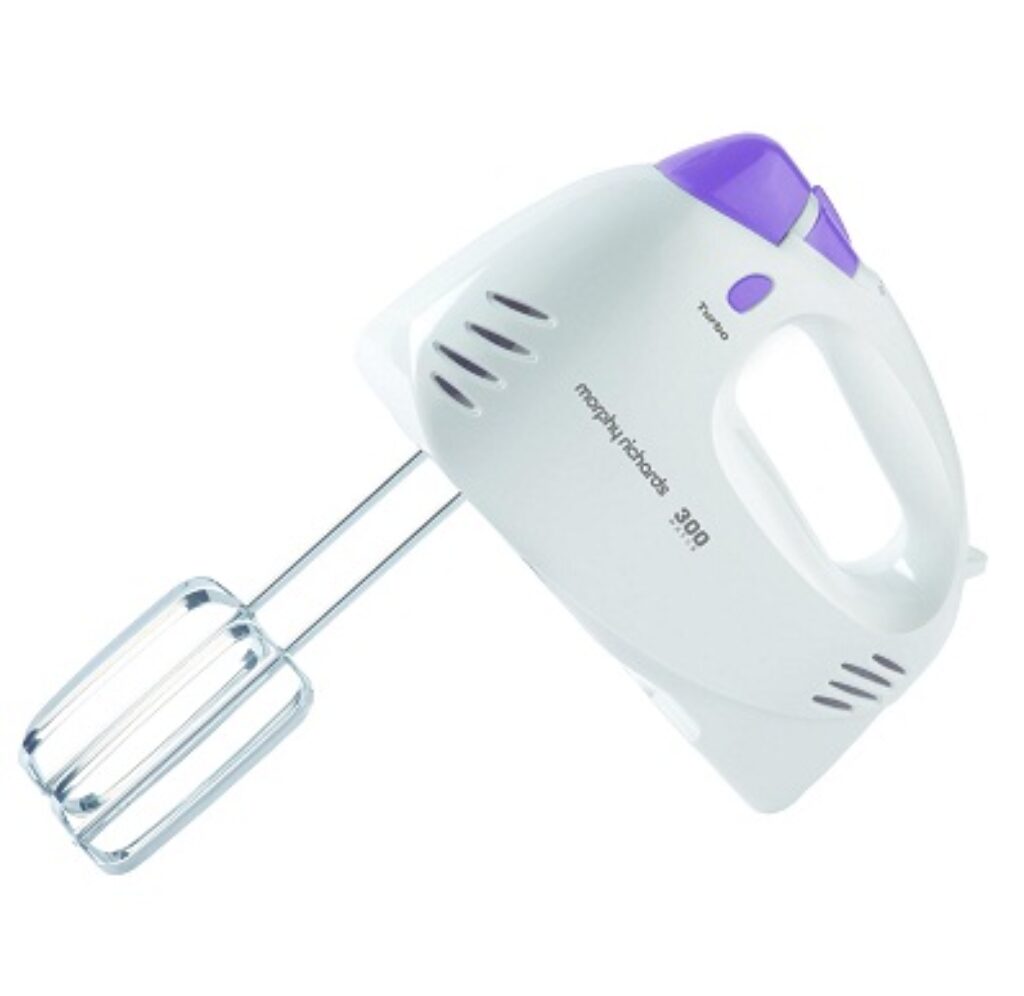 Morphy Richards 300-Watt Hand Mixer (White)