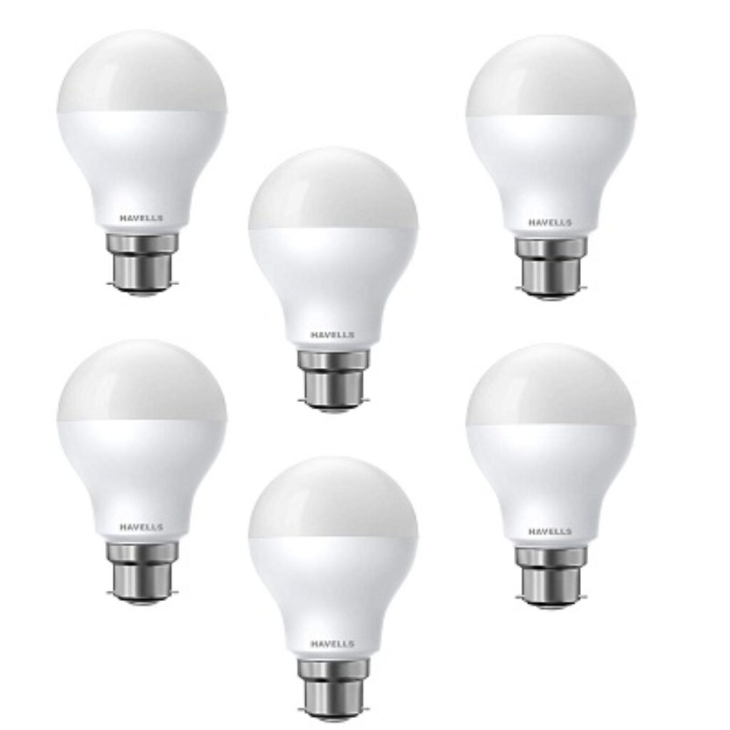 Havells 7W LED Warm White Lamp, Pack of 6