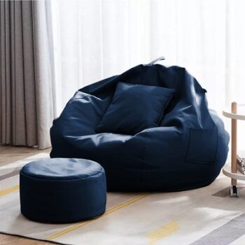 Kushuvi 4XL Bean Bag with Footrest with Cushion Ready