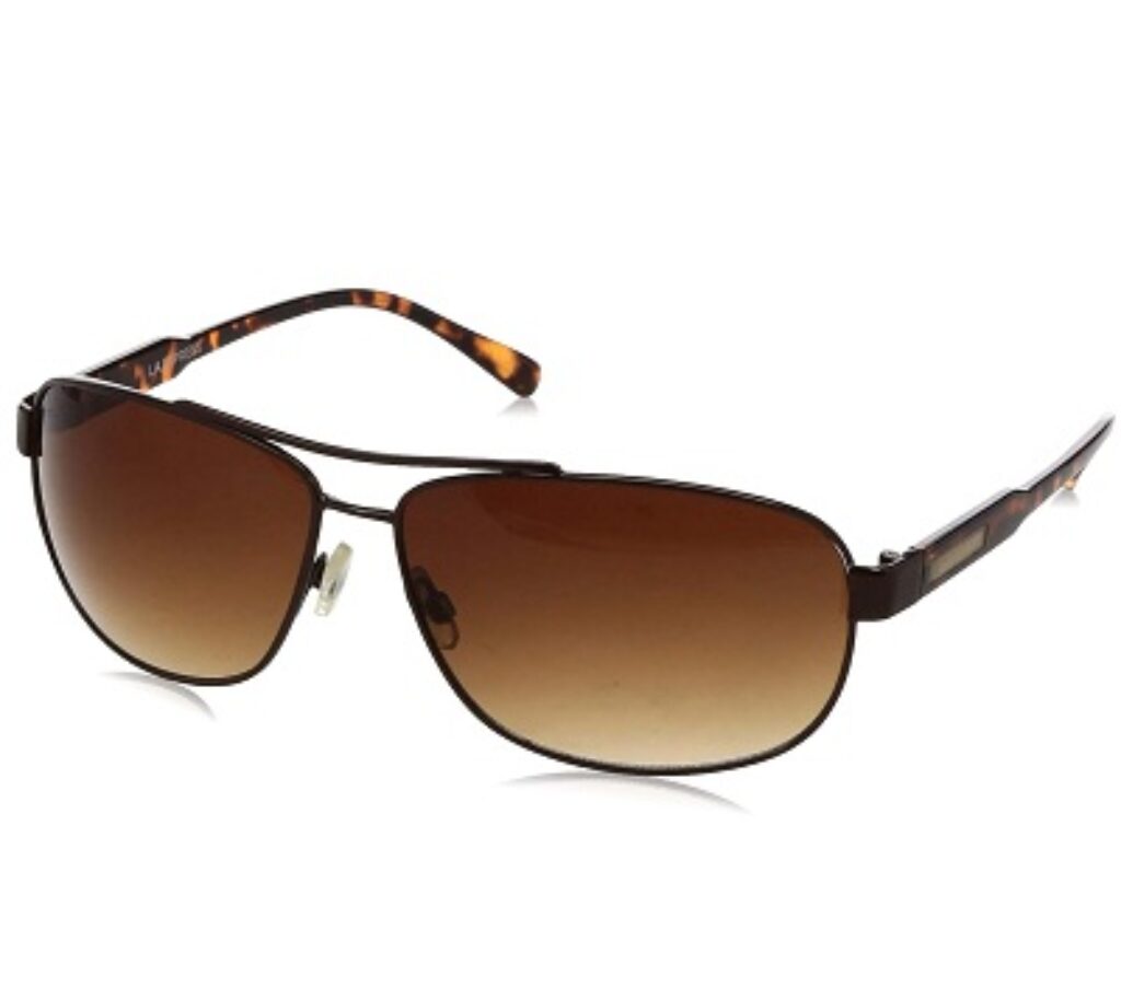 L A Express Gradient Square Unisex Sunglasses - (SG 14845 LAX 030 IND