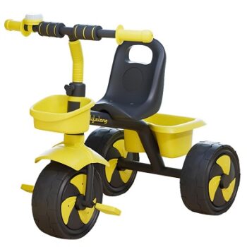 Lifelong Kids Tricycle with EVA Wheels, Bell & Storage Basket