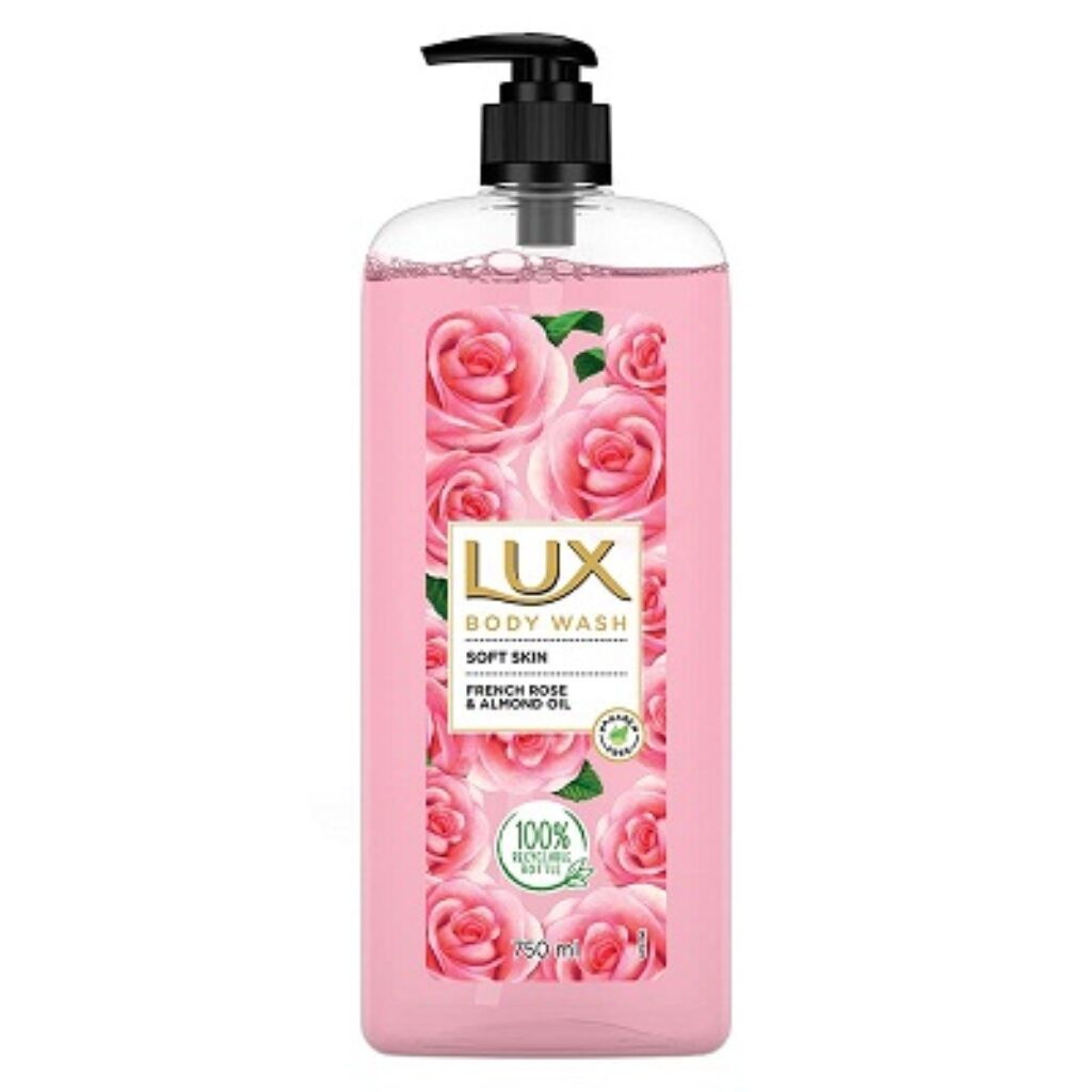 Lux Body Wash Soft Skin French Rose & Almond Oil Super Saver XL Pump