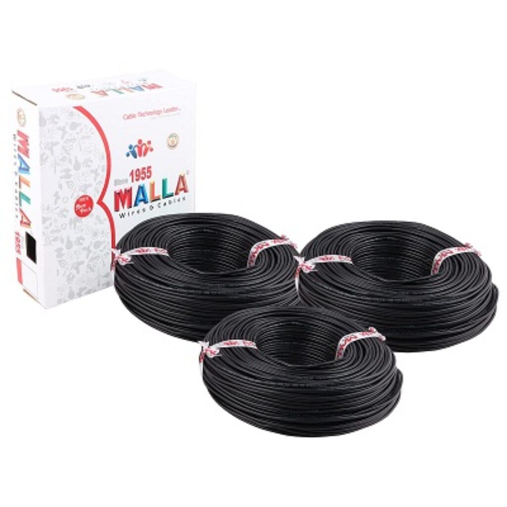 MALLA Copper Wire with Triple Layer PVC Coating