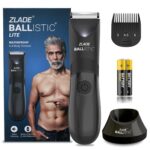 ZLADE Ballistic LITE Manscaping Body Trimmer for Men | Beard, Body, Pubic Hair Grooming