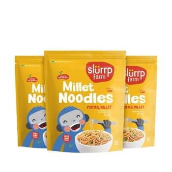 Slurrp Farm No Maida Millet Noodles | Not Fried, No MSG