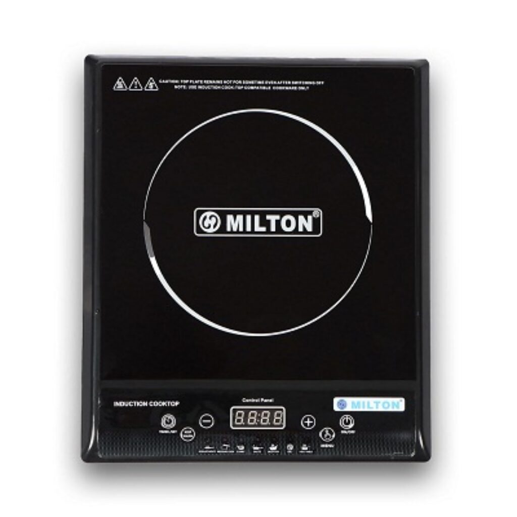 Milton A4 1200 Watt Auto Shut-Off Induction Cooktop