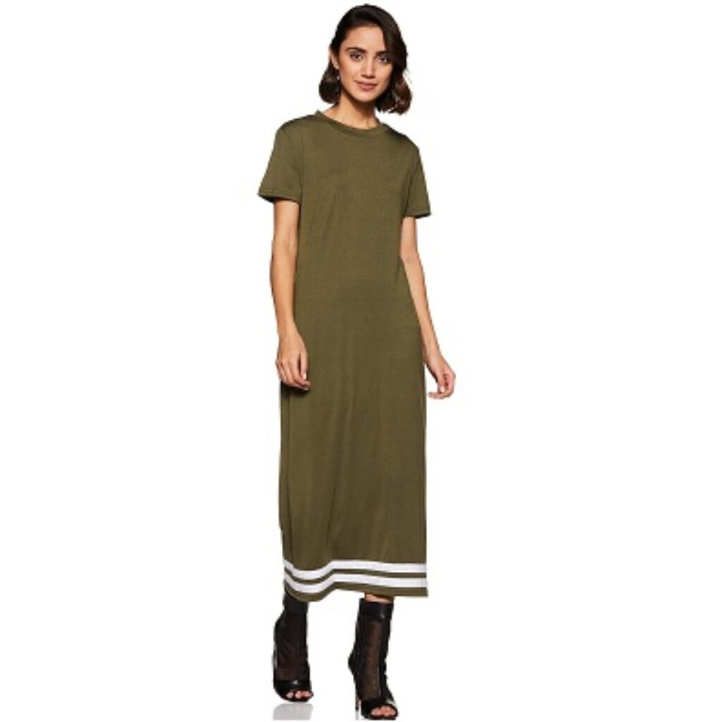 Molly & Sue Women's Cotton A-Line Maxi Dress