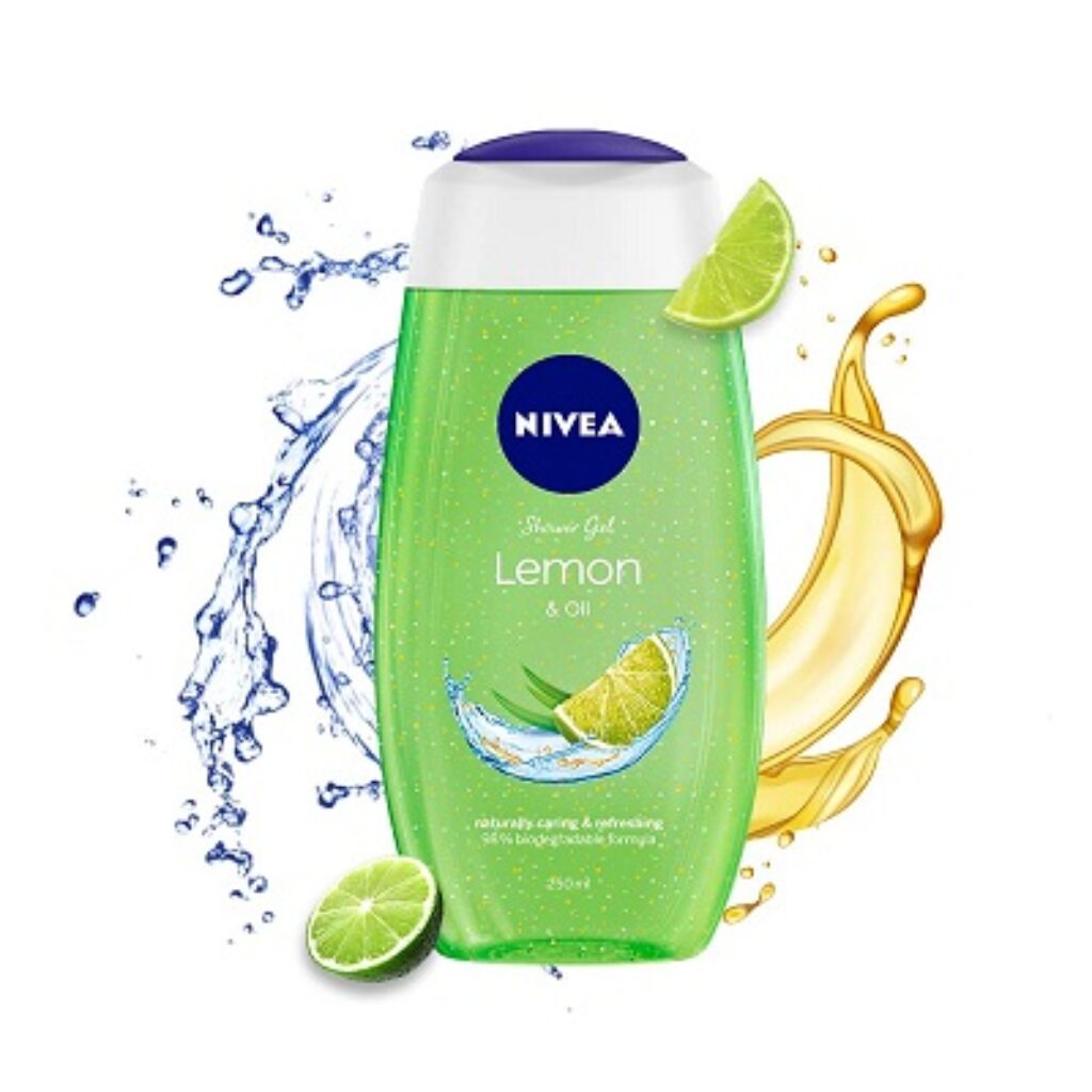 Nivea Body Wash, Lemon & Oil Shower Gel