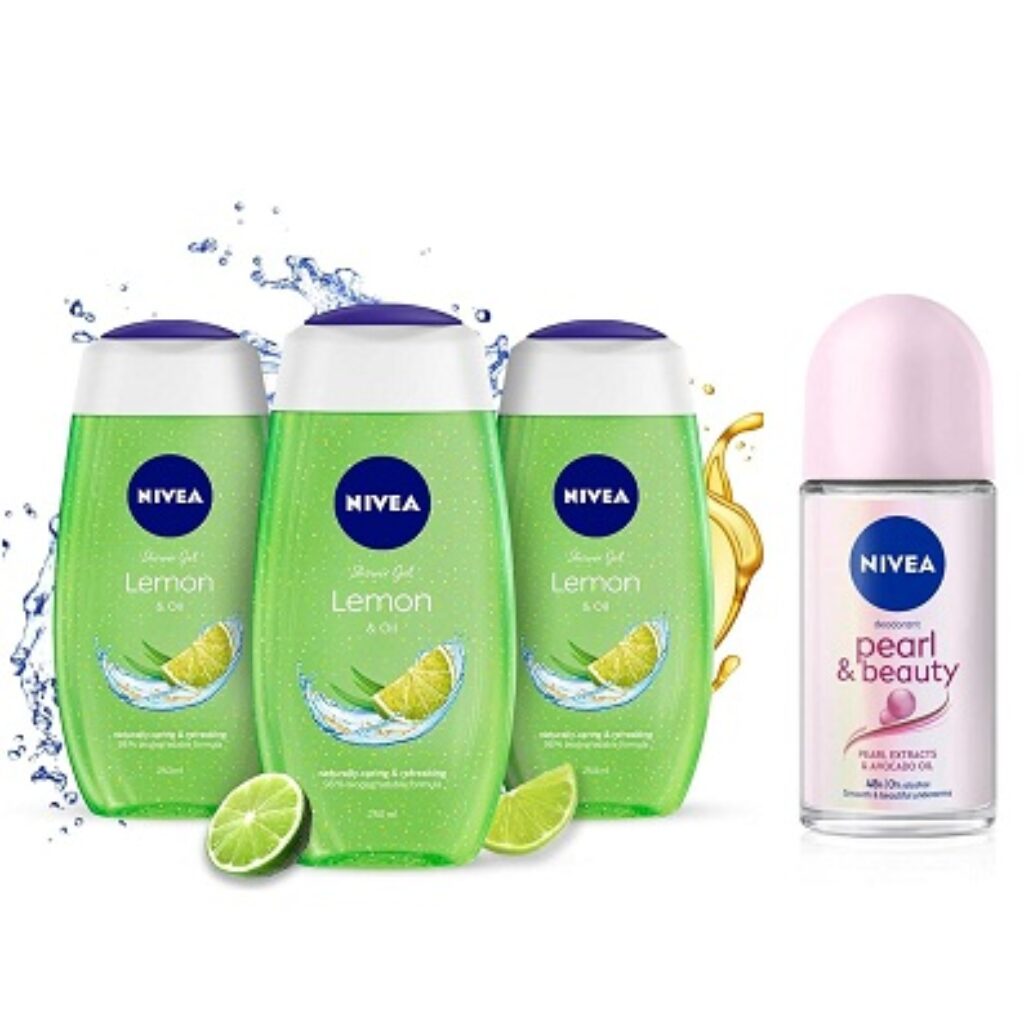 Nivea Lemon and Oil Shower Gel, 250ml