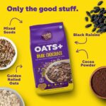 Yogabar Dark Chocolate Oatmeal 1kg | Wholegrain Oatmeal That Helps Reduce Cholesterol