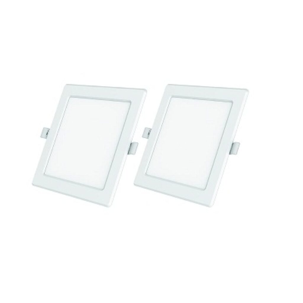 Polycab 12W LED Panel Light Scintillate Edge Slim Square