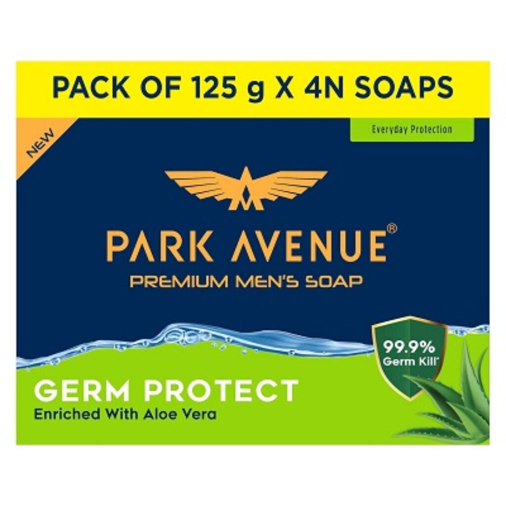 Park Avenue Germ Protect Soap 125g (Pack of 4)