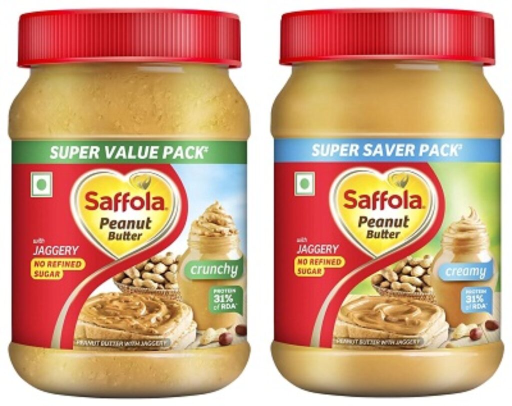 Saffola Peanut Butter Crunchy