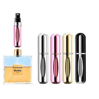 YUESUO Portable Mini Refillable Perfume Atomizer Bottle Refillable Perfume Spray