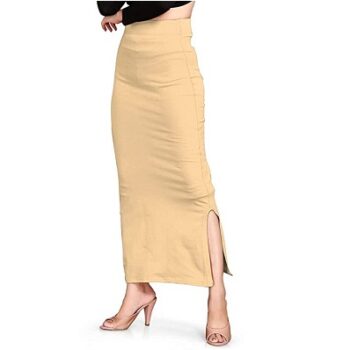 BHARVITA Lycra Saree Slim Shapewear Petticoat