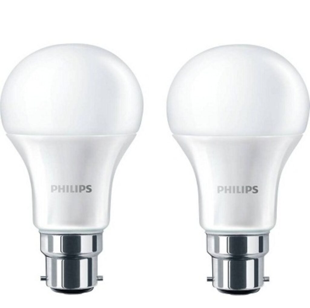 PHILIPS b22d LED Bulb, (Golden Yellow, 7W) Pack of 2