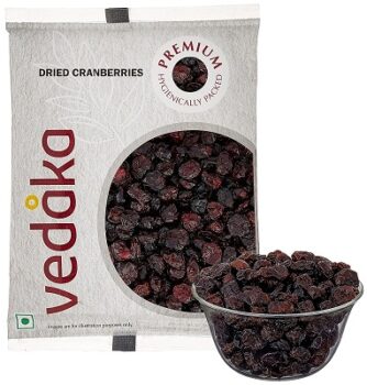 Amazon Brand - Vedaka Premium Cranberries, 200gm