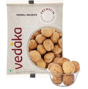 Amazon Brand - Vedaka Premium Inshell Walnuts