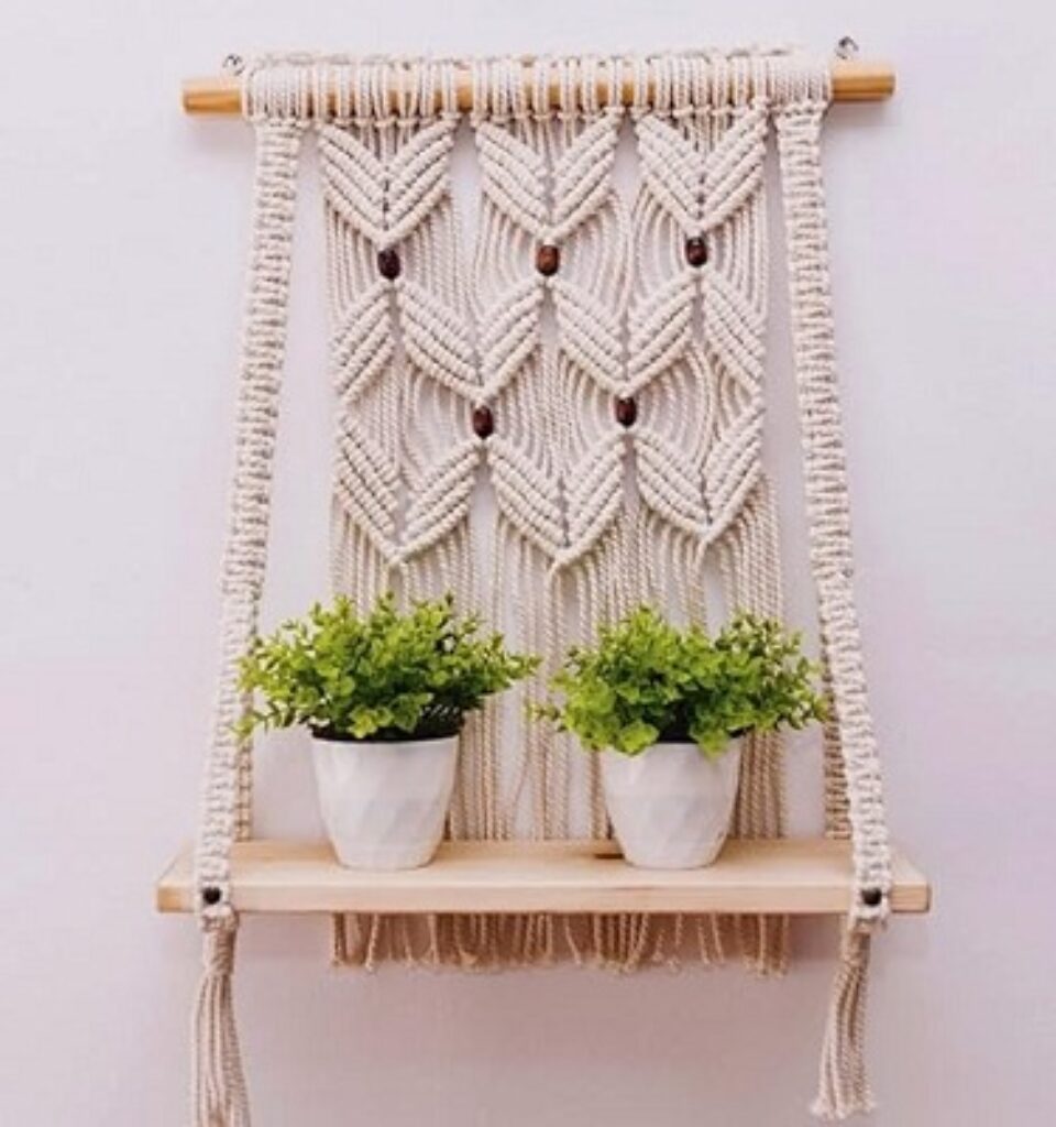 RAINBOW HOMES Bohemian Style Macrame Floating