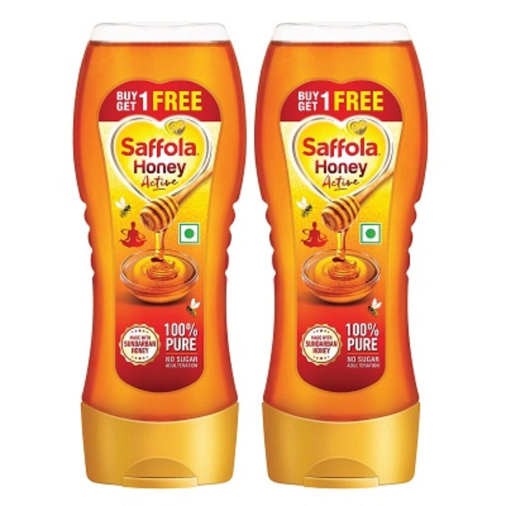 Saffola Honey Active, Made with Sundarban Forest Honey