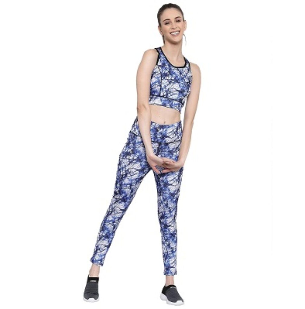 Selvia Women's Printed Lycra Spandex