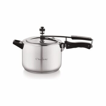 Neelam Stainless Steel Neo Pressure Cooker -5 Litre, Inner Lid (Induction Friendly)