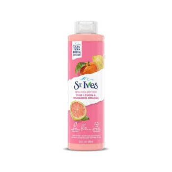 St. Ives Exfoliating Body Wash| Pink Lemon & Mandarin Orange extracts