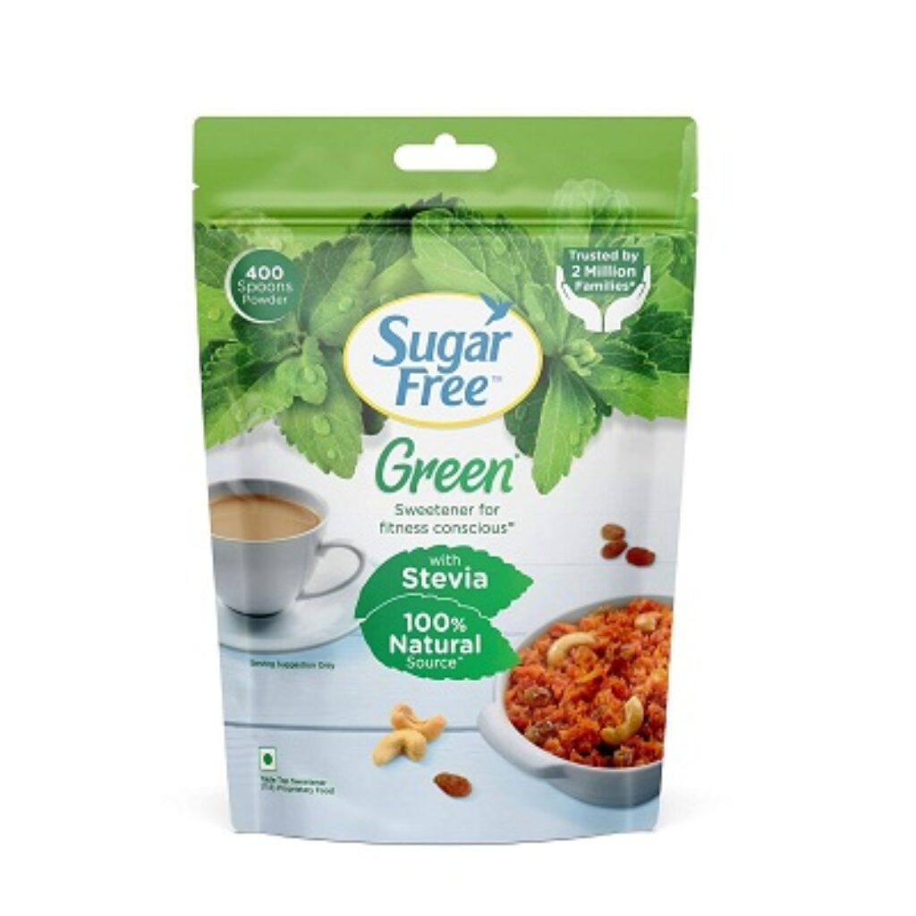 Sugar Free Green Stevia Pouch 400 g