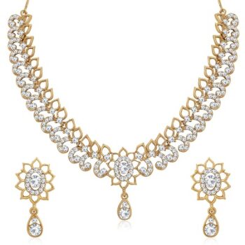 Sukkhi Glossy Mehandi Gold Plated Wedding Jewellery