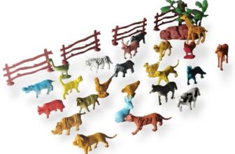 ToyMagic Animal Figure Toy Set of 31 Pcs