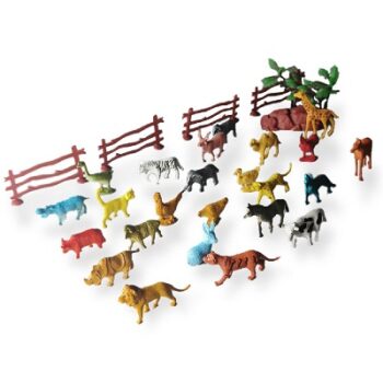 ToyMagic Animal Figure Toy Set of 31 Pcs
