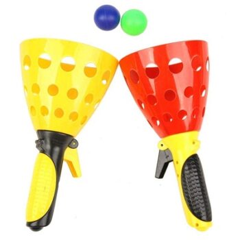 FunBlast Click and Catch Twin Ball Game Indoor Outdoor Toy Set