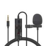 Tygot T-M1 Auxiliary Omnidirectional Lavalier Clip On Collar Microphone