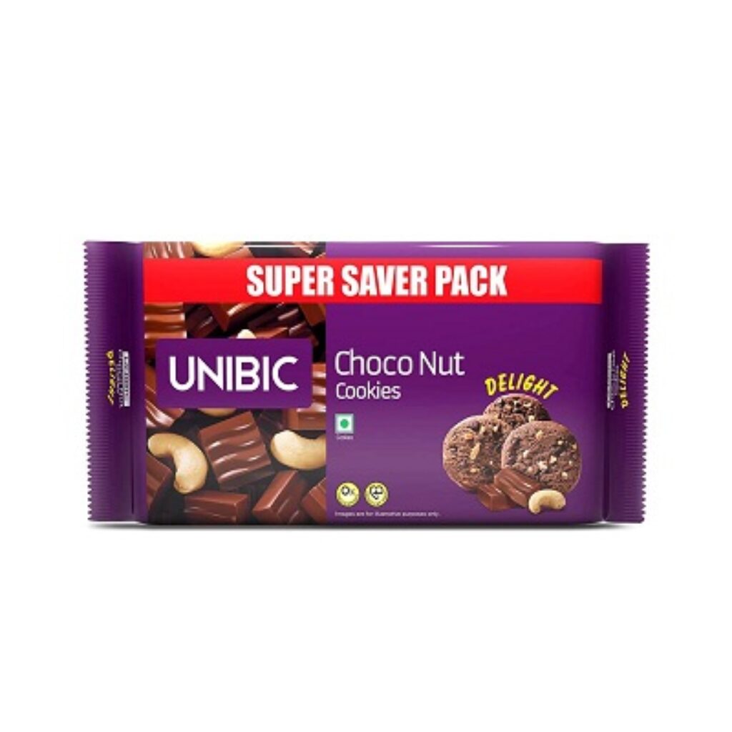 UNIBIC Foods Cookies-Choco Nut Cookies 500g