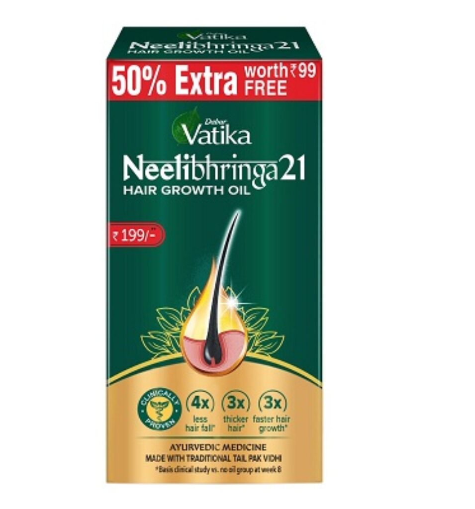 Dabur Vatika Neelibhringa 21 Hair Growth