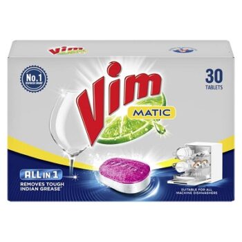 Vim Matic Dishwash All-In-One Tablets
