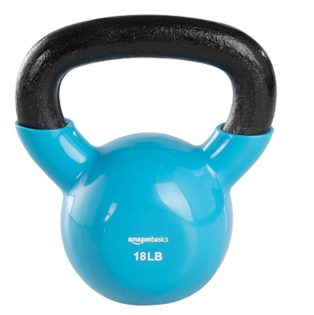 AmazonBasics Vinyl Kettlebell