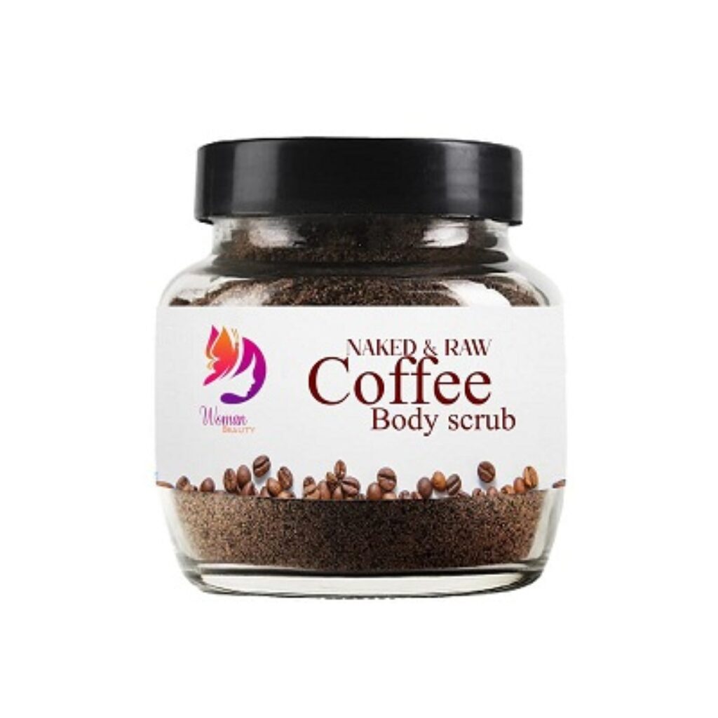 Woman Beauty Exfoliating Coffee Body Scrub & Relaxing Body Massage Oil