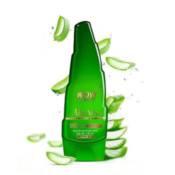 WOW Skin Science 99% Pure Aloe Vera Gel for Face, Skin & Hair - 150ml