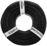 amazon basics PVC-Insulated, Single-Core, Multistrand Copper Wire (0.75 sq. mm, Black)