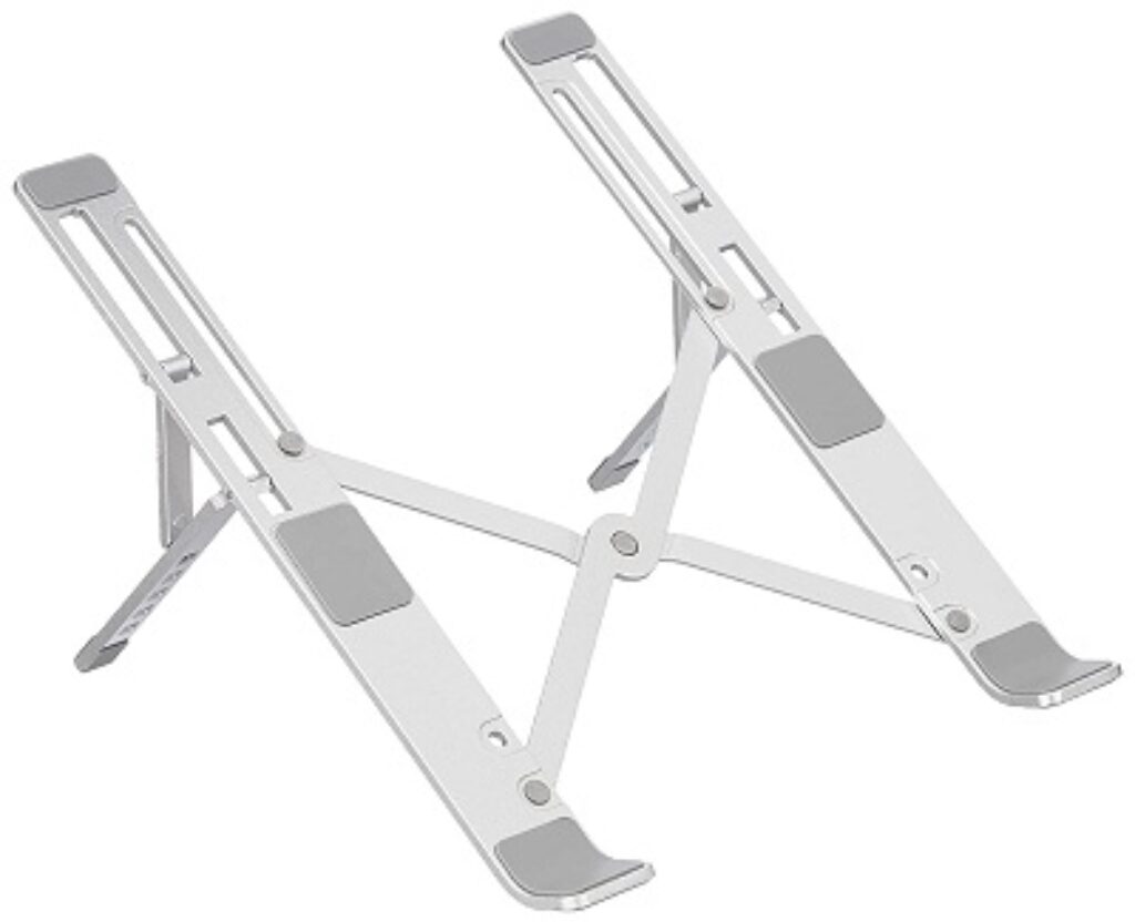 amazon basics Laptop Stand, Height-Adjustable, Foldable, Portable