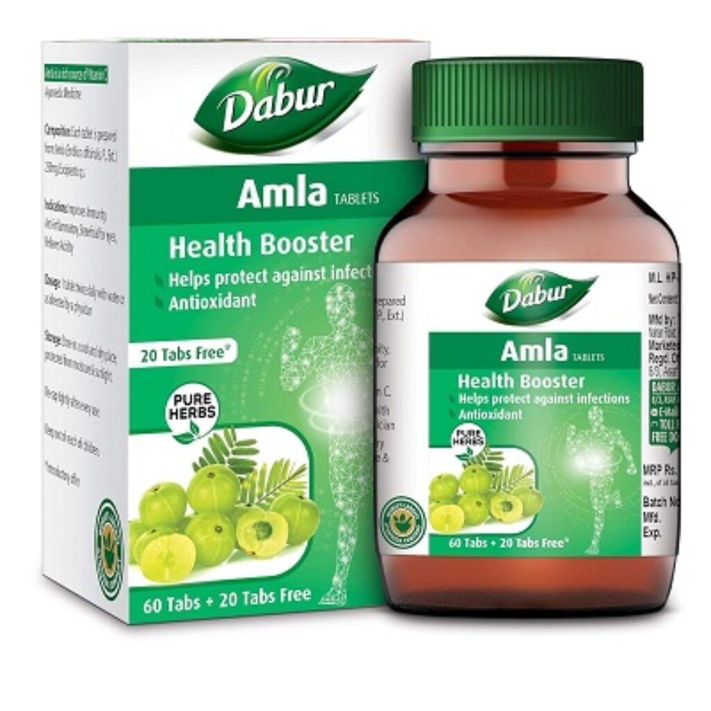 DABUR Amla Tablet - Health Booster | Rich in Antioxidants