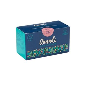 Anandi Panty Liners For Women | Daily Use Liners 160mm - 40 Pieces