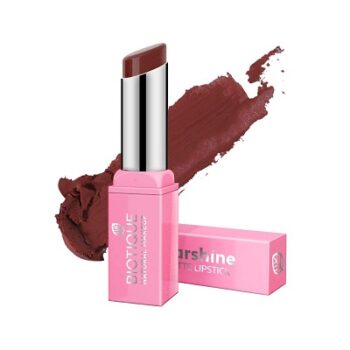Biotique Natural Makeup Starshine Matte Lipstick, in Love with Coco